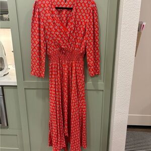 Maje long sleeve dress.